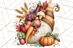 Fall Teacher School Supplies Clipart PNG Product Image 2