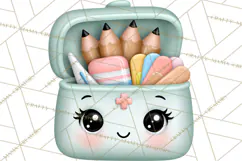 School Nurse Kawaii Clipart Product Image 3