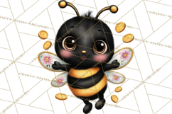 Cute St Patricks Day Bugs Clipart, St. Paddy Png Files Product Image 2