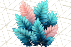 Botanical Books Clipart PNG Cottagecore Reading Florals Product Image 3