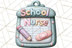 School Nurse Kawaii Clipart Product Image 5