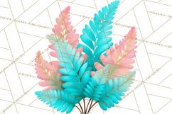 Botanical Books Clipart PNG Cottagecore Reading Florals Product Image 4