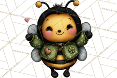 Cute St Patricks Day Bugs Clipart, St. Paddy Png Files Product Image 5