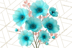 Botanical Books Clipart PNG Cottagecore Reading Florals Product Image 5