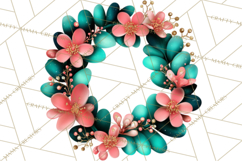 Botanical Books Clipart PNG Cottagecore Reading Florals Product Image 2