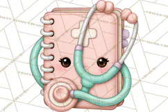 School Nurse Kawaii Clipart Product Image 4