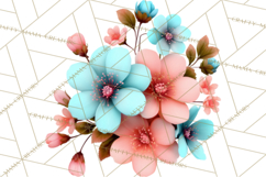 Botanical Books Clipart PNG Cottagecore Reading Florals Product Image 5