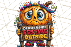 Snarky Jack O Lantern Halloween PNG Clipart Product Image 3