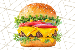 Beer Watercolor Clipart, Beer PNG, Beer Mug, Beer Bottle Product Image 4