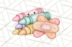 School Nurse Kawaii Clipart Product Image 2