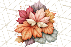 Fall Teacher School Supplies Clipart PNG Product Image 2