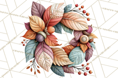 Fall Teacher School Supplies Clipart PNG Product Image 4