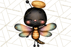 Cute St Patricks Day Bugs Clipart, St. Paddy Png Files Product Image 3