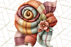 Fall Teacher School Supplies Clipart PNG Product Image 5