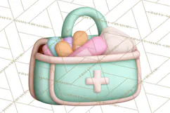 School Nurse Kawaii Clipart Product Image 5