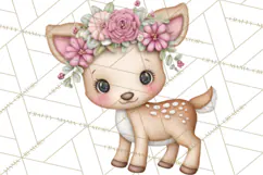 Spring Woodland Critter Clipart PNG, Spring Png Product Image 4