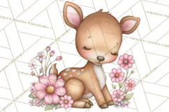 Spring Woodland Critter Clipart PNG, Spring Png Product Image 5