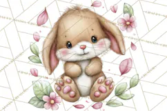 Spring Woodland Critter Clipart PNG, Spring Png Product Image 2