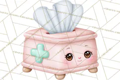 School Nurse Kawaii Clipart Product Image 4
