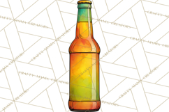 Beer Watercolor Clipart, Beer PNG, Beer Mug, Beer Bottle Product Image 4