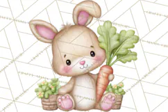 Spring Woodland Critter Clipart PNG, Spring Png Product Image 4