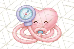 School Nurse Kawaii Clipart Product Image 3