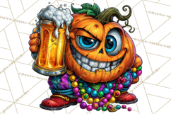 Snarky Jack O Lantern Halloween PNG Clipart Product Image 4