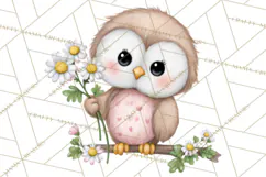 Spring Woodland Critter Clipart PNG, Spring Png Product Image 4