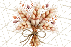 Fall Teacher School Supplies Clipart PNG Product Image 2