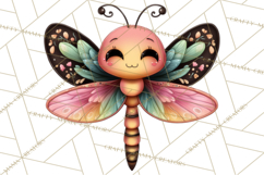 Cute St Patricks Day Bugs Clipart, St. Paddy Png Files Product Image 2