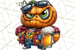 Snarky Jack O Lantern Halloween PNG Clipart Product Image 3
