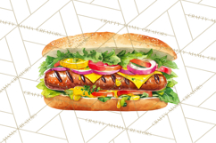 Beer Watercolor Clipart, Beer PNG, Beer Mug, Beer Bottle Product Image 3