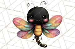Cute St Patricks Day Bugs Clipart, St. Paddy Png Files Product Image 3