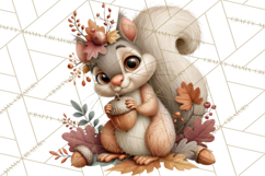 Fall Teacher School Supplies Clipart PNG Product Image 5