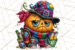Snarky Jack O Lantern Halloween PNG Clipart Product Image 2
