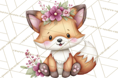 Spring Woodland Critter Clipart PNG, Spring Png Product Image 2