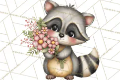Spring Woodland Critter Clipart PNG, Spring Png Product Image 3