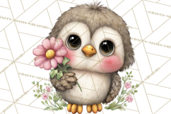Spring Woodland Critter Clipart PNG, Spring Png Product Image 5