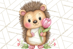 Spring Woodland Critter Clipart PNG, Spring Png Product Image 2