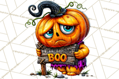 Snarky Jack O Lantern Halloween PNG Clipart Product Image 5