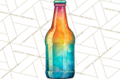 Beer Watercolor Clipart, Beer PNG, Beer Mug, Beer Bottle Product Image 5