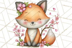 Spring Woodland Critter Clipart PNG, Spring Png Product Image 4