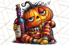 Snarky Jack O Lantern Halloween PNG Clipart Product Image 5