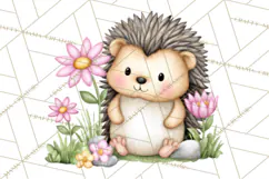 Spring Woodland Critter Clipart PNG, Spring Png Product Image 5