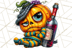 Snarky Jack O Lantern Halloween PNG Clipart Product Image 2