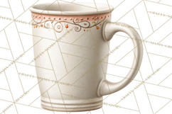 Fall Teacher School Supplies Clipart PNG Product Image 2