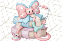 School Nurse Kawaii Clipart Product Image 3