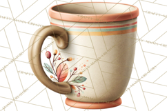 Fall Teacher School Supplies Clipart PNG Product Image 3
