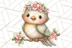 Spring Woodland Critter Clipart PNG, Spring Png Product Image 3
