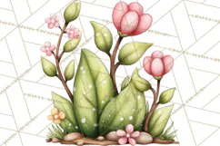 Spring Woodland Critter Clipart PNG, Spring Png Product Image 4
